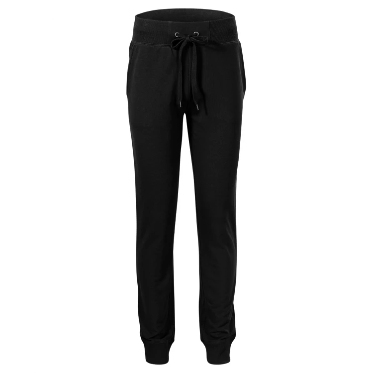 Pantalone tuta MALFINI Rest in cotone grigio, vista frontale completa da personalizzare