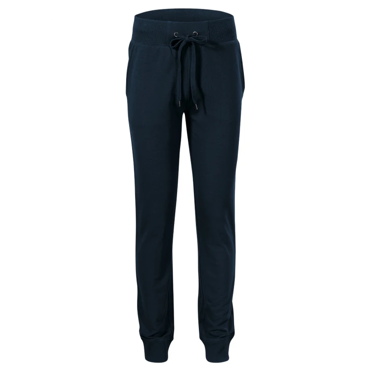 Pantalone tuta MALFINI Rest in cotone grigio, vista frontale completa da personalizzare