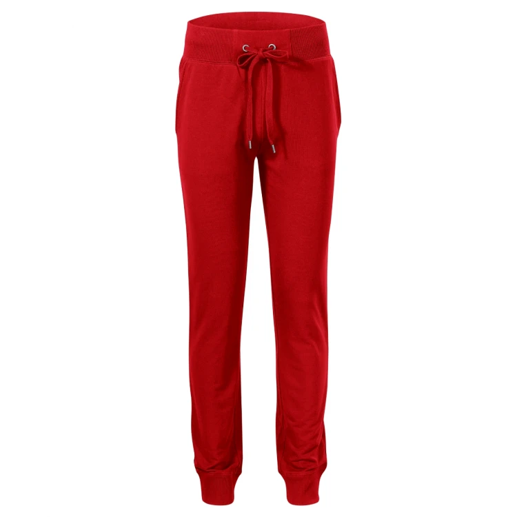 Pantalone tuta MALFINI Rest in cotone grigio, vista frontale completa da personalizzare