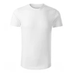 Men's t-shirt MALFINI Epic in organic cotton, crew neck, front view to personalise with logo