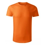 Men's t-shirt MALFINI Epic in organic cotton, crew neck, front view to personalise with logo