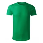 Men's t-shirt MALFINI Epic in organic cotton, crew neck, front view to personalise with logo