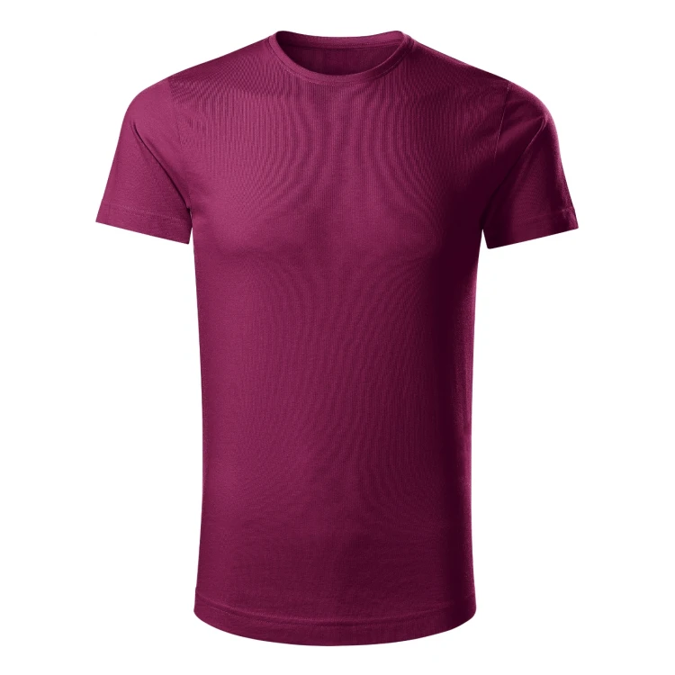 Men's t-shirt MALFINI Epic in organic cotton, crew neck, front view to personalise with logo