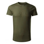 Men's t-shirt MALFINI Epic in organic cotton, crew neck, front view to personalise with logo