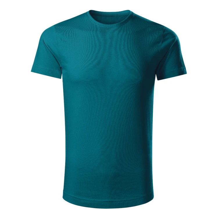 Men's t-shirt MALFINI Epic in organic cotton, crew neck, front view to personalise with logo