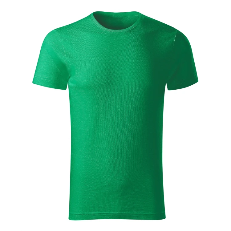 Men's t-shirt MALFINI mod. Gulf in organic cotton flame finish, crew neck, ready to personalise with logo