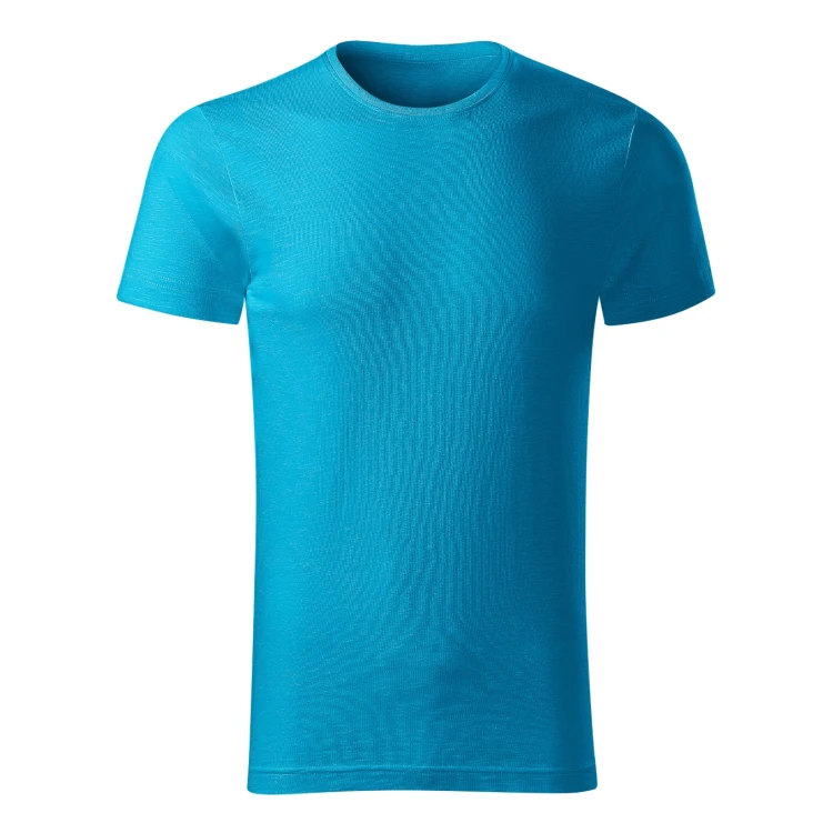 Men's t-shirt MALFINI mod. Gulf in organic cotton flame finish, crew neck, ready to personalise with logo
