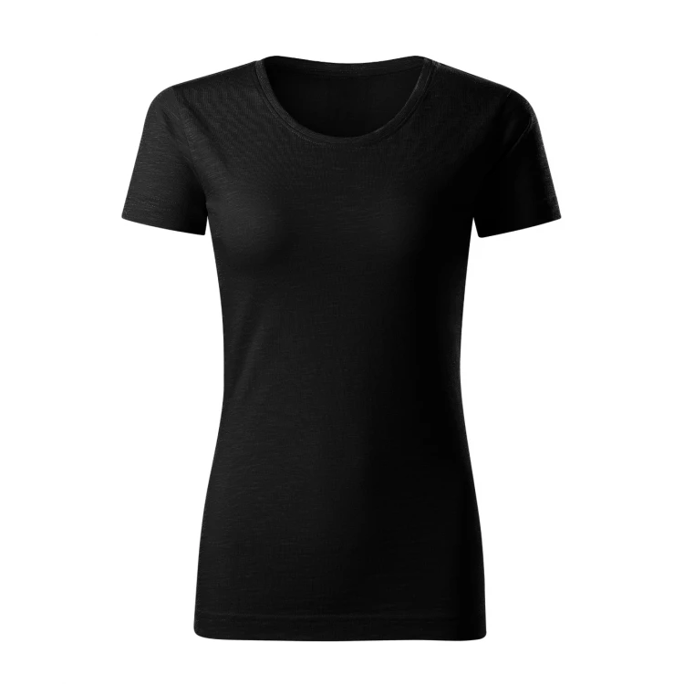 Women's MALFINI Gulf t-shirt in organic flamed cotton, fitted cut to personalise with logo