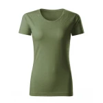 Women's MALFINI Gulf t-shirt in organic flamed cotton, fitted cut to personalise with logo