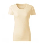 Women's MALFINI Gulf t-shirt in organic flamed cotton, fitted cut to personalise with logo