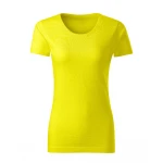 Women's MALFINI Gulf t-shirt in organic flamed cotton, fitted cut to personalise with logo