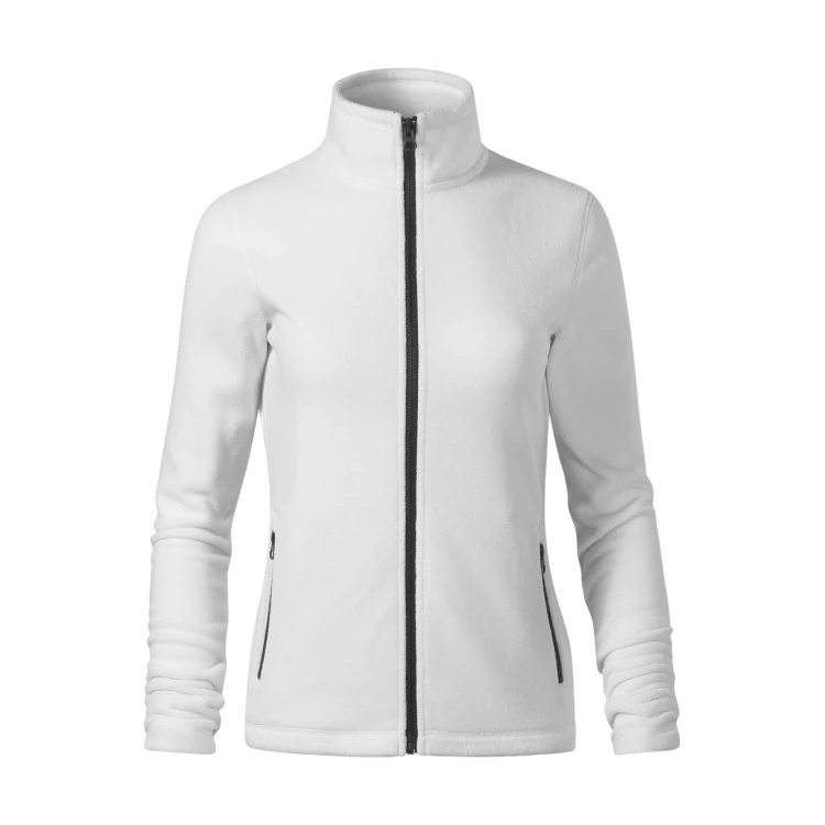MALFINI women's micropile mod. Factor in recycled polyester, slimline cut with full-length zipper