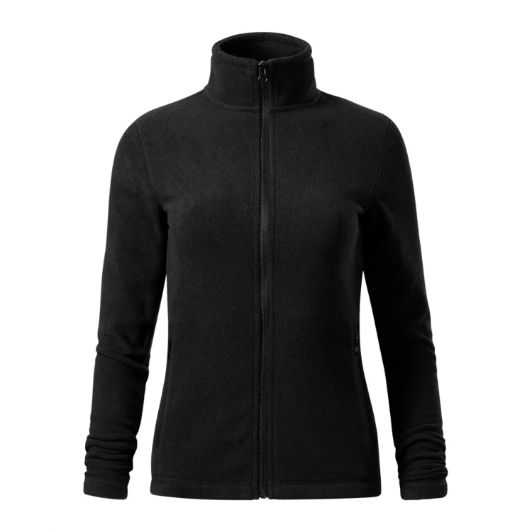 MALFINI women's micropile mod. Factor in recycled polyester, slimline cut with full-length zipper