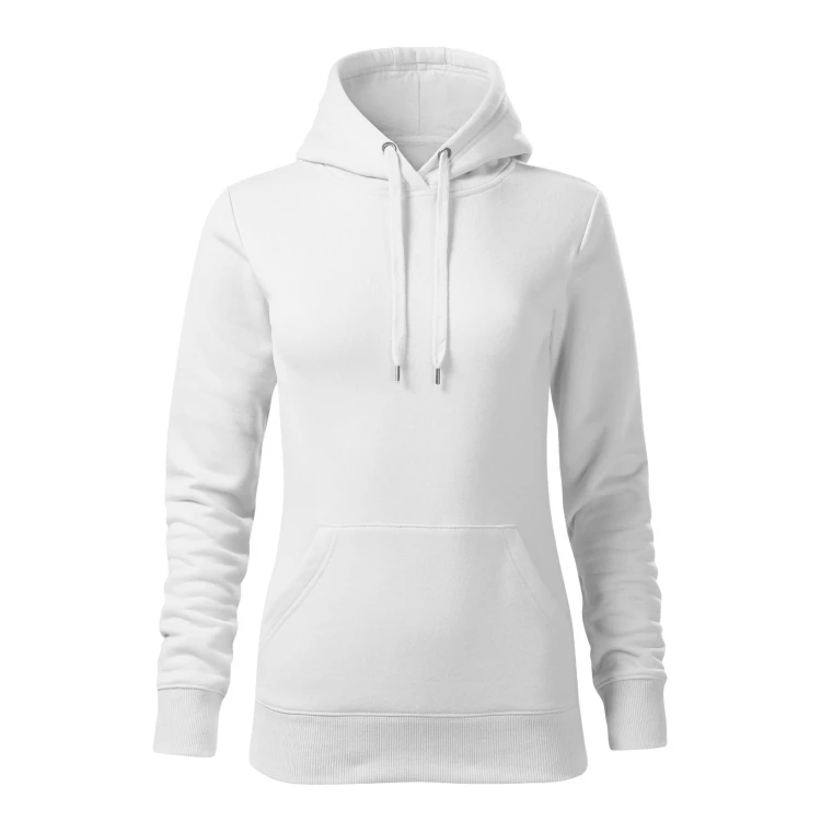 Sweat femme MALFINI Cape Free avec capuche, poche avant et doublure intérieure, prêt à personnaliser