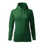 Sweat femme MALFINI Cape Free avec capuche, poche avant et doublure intérieure, prêt à personnaliser