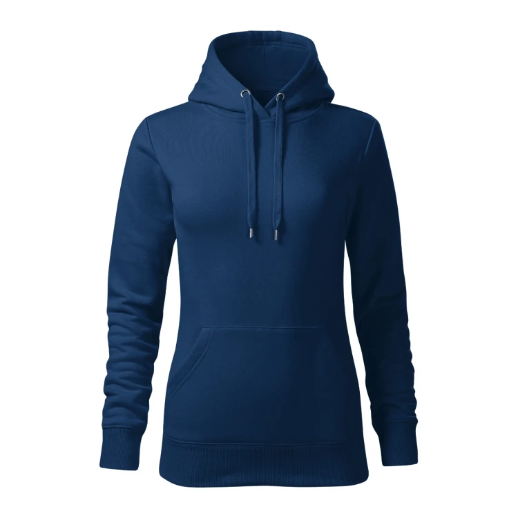 Sweat femme MALFINI Cape Free avec capuche, poche avant et doublure intérieure, prêt à personnaliser