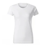 Camiseta mujer MALFINI Basic Free en algodón single jersey, vista frontal, disponible en amplia gama de colores