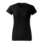Camiseta mujer MALFINI Basic Free en algodón single jersey, vista frontal, disponible en amplia gama de colores