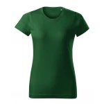 Camiseta mujer MALFINI Basic Free en algodón single jersey, vista frontal, disponible en amplia gama de colores