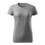 Camiseta mujer MALFINI Basic Free en algodón single jersey, vista frontal, disponible en amplia gama de colores