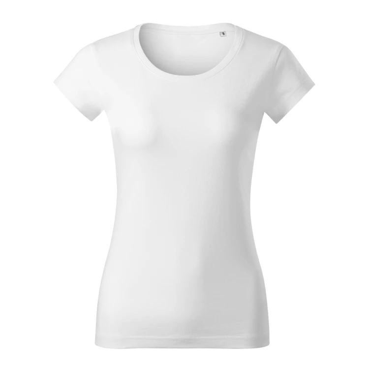 Camiseta mujer Viper Free escote redondo en algodón, vista frontal, para personalizar con logo