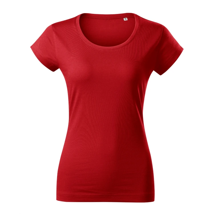 Camiseta mujer Viper Free escote redondo en algodón, vista frontal, para personalizar con logo