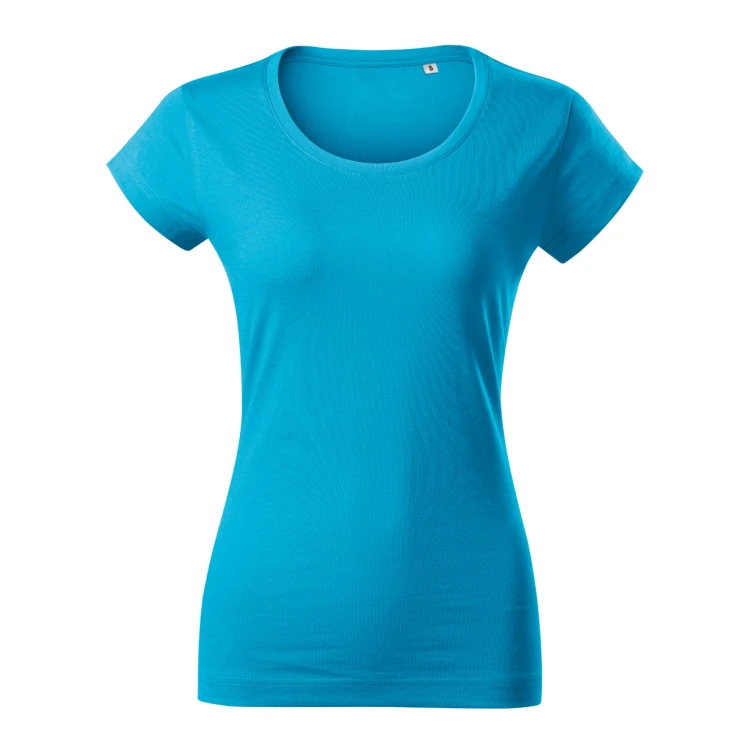 Camiseta mujer Viper Free escote redondo en algodón, vista frontal, para personalizar con logo
