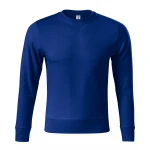 Sweat col rond PICCOLIO mod. Zero en mélange coton-polyester avec intérieur non gratté, vue de face à personnaliser avec logo