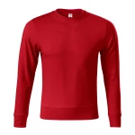 Sweat col rond PICCOLIO mod. Zero en mélange coton-polyester avec intérieur non gratté, vue de face à personnaliser avec logo