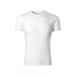 Camiseta infantil PICCOLIO mod. Pelican en algodón blanco, vista frontal, personalizable con logo