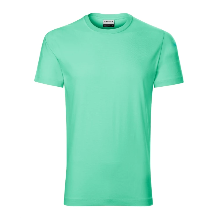RIMECK Resist T-Shirt aus vorbehandelter Baumwolle, Grammatur 160 g/m², Vorderansicht, Größen S bis 4XL verfügbar
