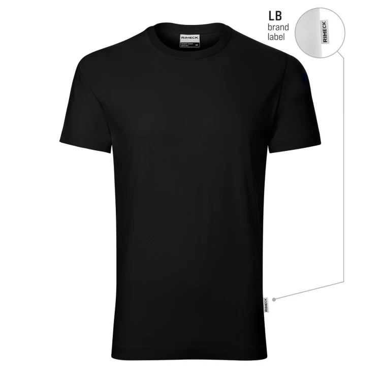 RIMECK Resist T-Shirt aus vorbehandelter Baumwolle, Grammatur 160 g/m², Vorderansicht, Größen S bis 4XL verfügbar