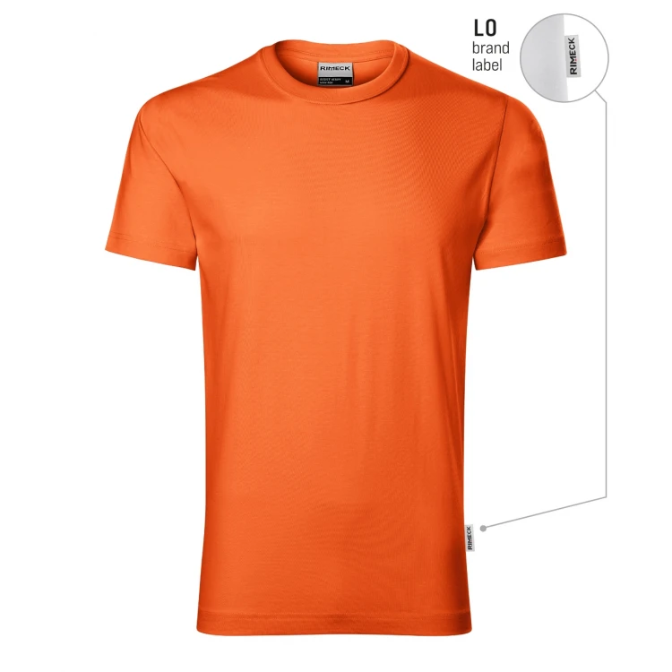 RIMECK Resist T-Shirt aus vorbehandelter Baumwolle, Grammatur 160 g/m², Vorderansicht, Größen S bis 4XL verfügbar
