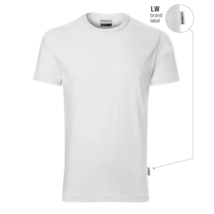 RIMECK Resist T-Shirt aus vorbehandelter Baumwolle, Grammatur 160 g/m², Vorderansicht, Größen S bis 4XL verfügbar
