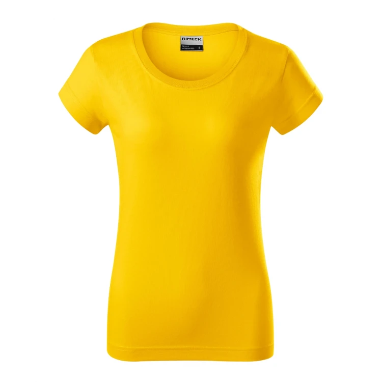 Damen-T-Shirt RIMECK mod. Resist aus vorbehandelter Baumwolle zum Personalisieren mit Logo