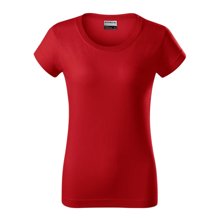 Damen-T-Shirt RIMECK mod. Resist aus vorbehandelter Baumwolle zum Personalisieren mit Logo