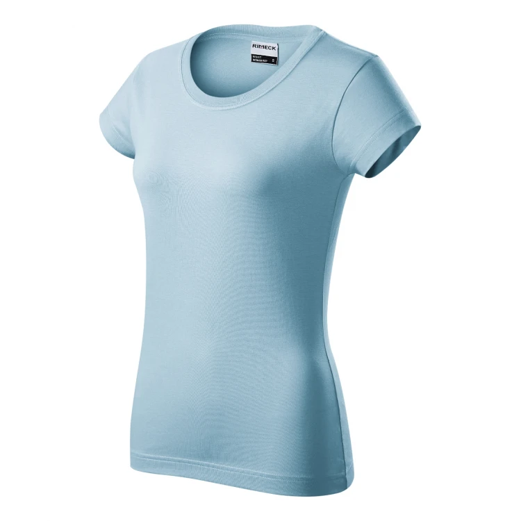 Damen-T-Shirt RIMECK mod. Resist aus vorbehandelter Baumwolle zum Personalisieren mit Logo