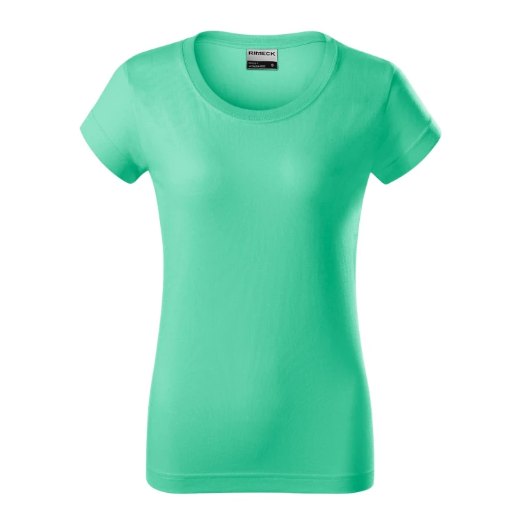 Damen-T-Shirt RIMECK mod. Resist aus vorbehandelter Baumwolle zum Personalisieren mit Logo