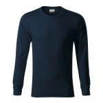 Langarm-T-Shirt RIMECK Resist LS aus Baumwolle zum Personalisieren mit Firmenlogo