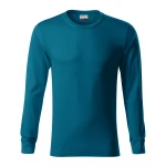 Langarm-T-Shirt RIMECK Resist LS aus Baumwolle zum Personalisieren mit Firmenlogo