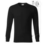 Langarm-T-Shirt RIMECK Resist LS aus Baumwolle zum Personalisieren mit Firmenlogo