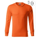 Langarm-T-Shirt RIMECK Resist LS aus Baumwolle zum Personalisieren mit Firmenlogo