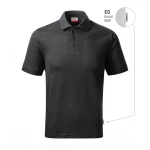 Polo RIMECK Resist Heavy in cotone 100% con colletto e bottoni, disponibile in assortimento di colori