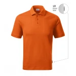 Polo RIMECK Resist Heavy in cotone 100% con colletto e bottoni, disponibile in assortimento di colori