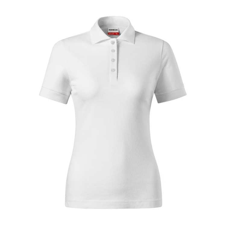 Women's RIMECK Resist Heavy polo shirt in cotton piqué ready to personalise with company logo