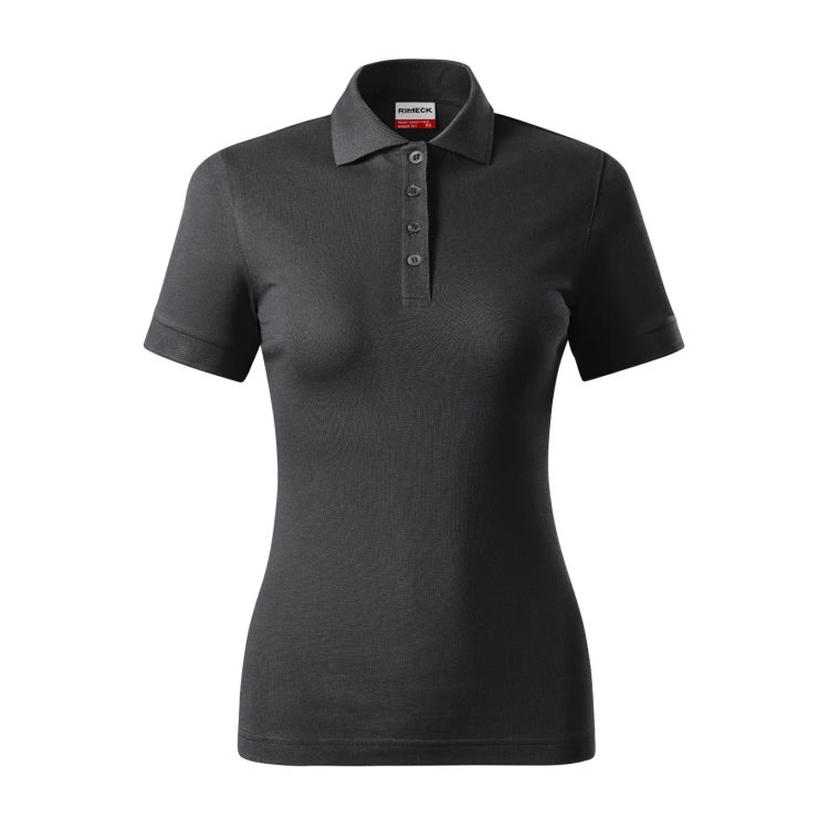 Women's RIMECK Resist Heavy polo shirt in cotton piqué ready to personalise with company logo