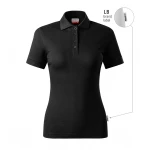Women's RIMECK Resist Heavy polo shirt in cotton piqué ready to personalise with company logo