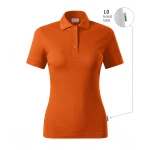 Women's RIMECK Resist Heavy polo shirt in cotton piqué ready to personalise with company logo