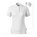 Women's RIMECK Resist Heavy polo shirt in cotton piqué ready to personalise with company logo