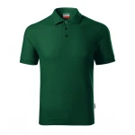 RIMECK Reserve piqué polo shirt with collar and 3 buttons, personalised with company logo